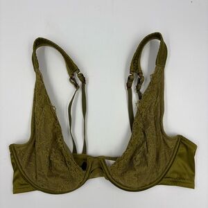 Aerie Show Off Plunge Lace Wired Bra